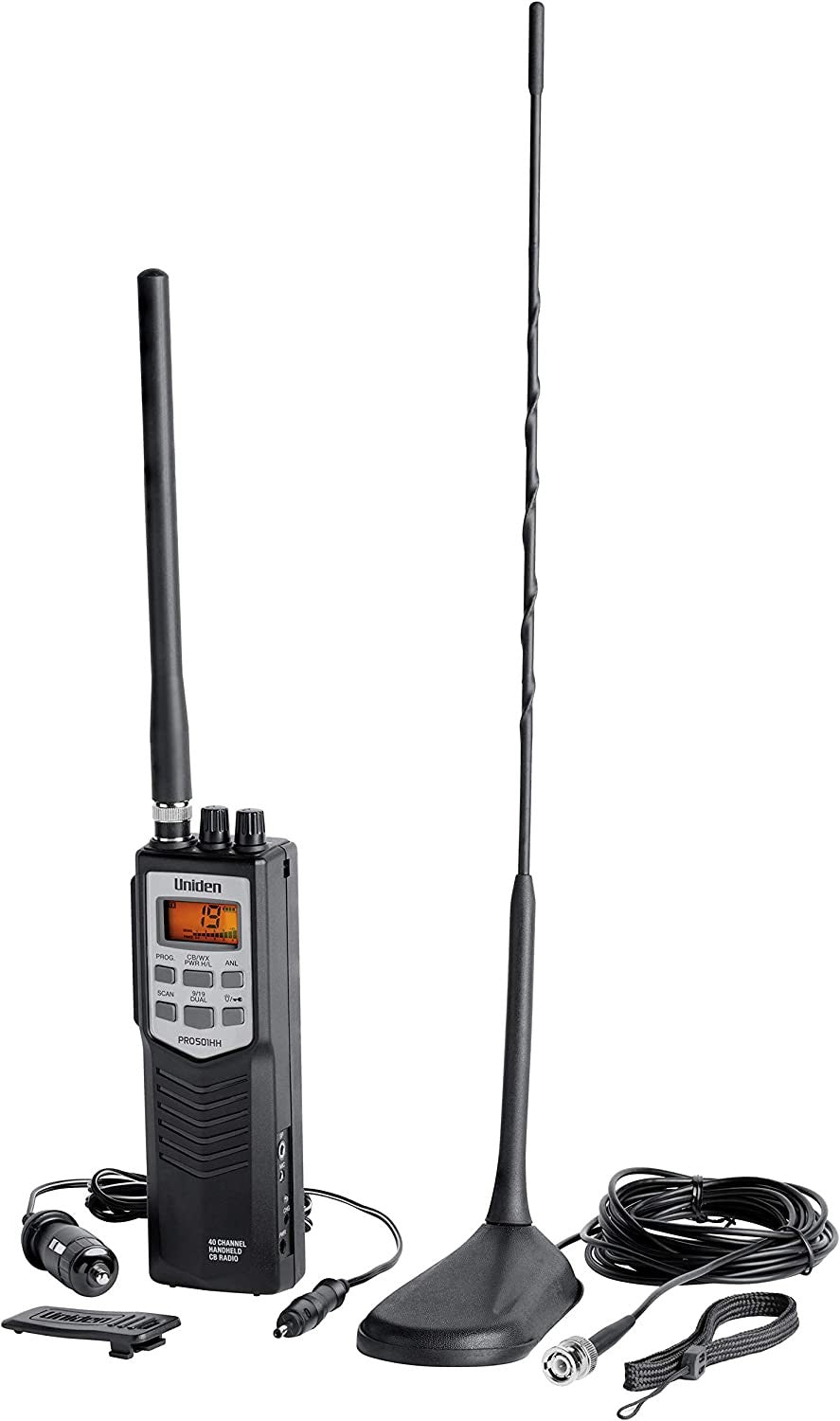 Uniden PRO501TK Pro Series Radio CB portátil