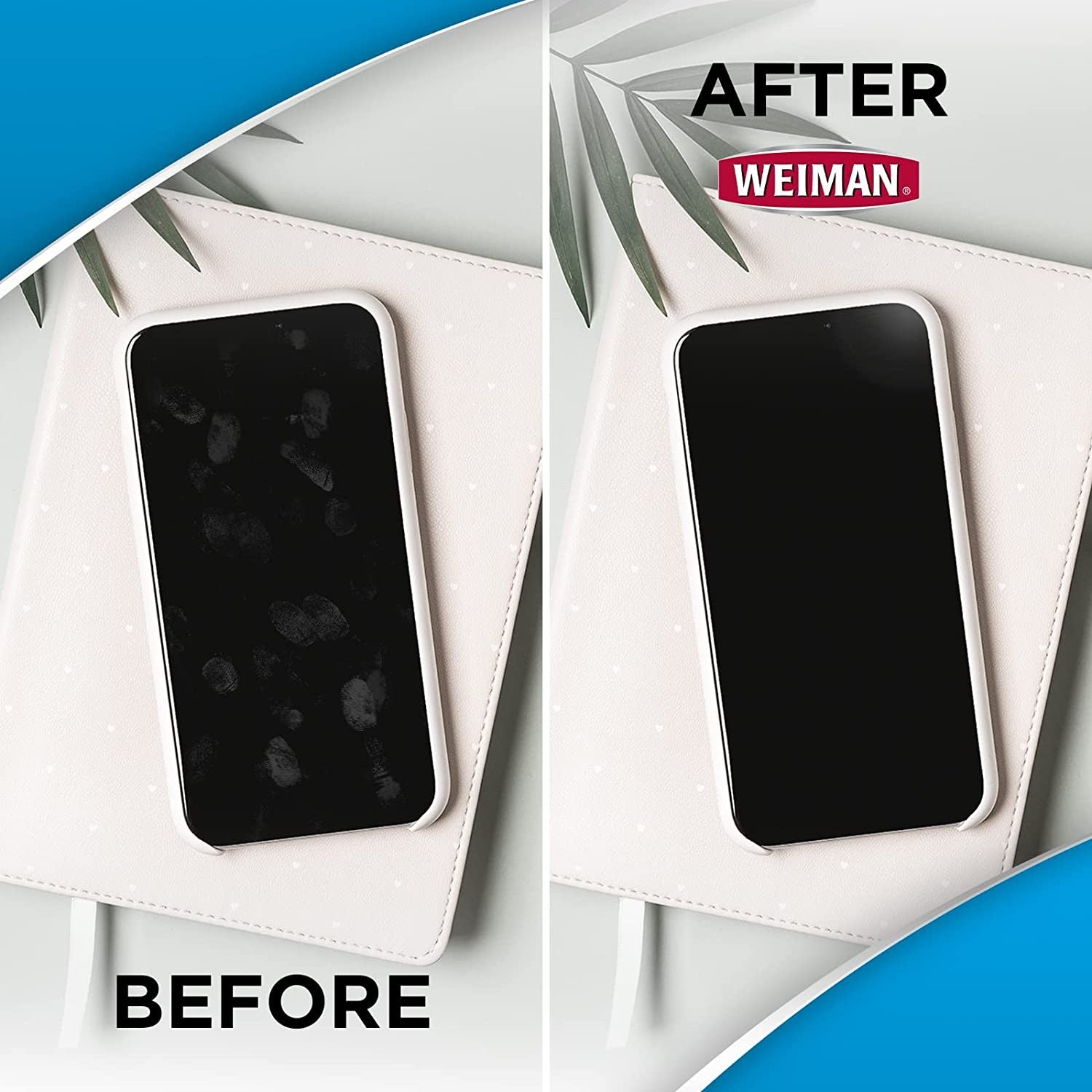 Weiman Toallitas electrónicas, no tóxicas, limpian de forma segura tu pantalla