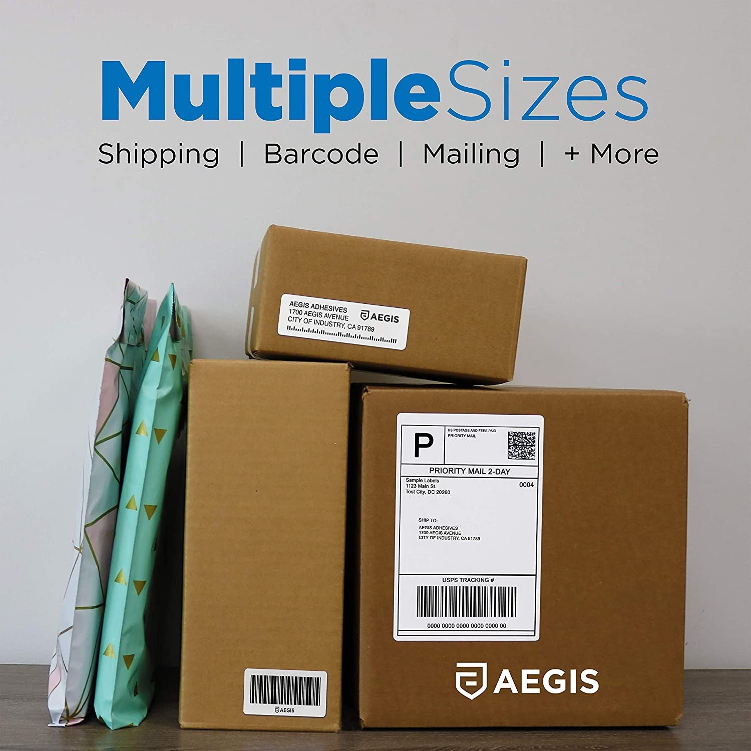 AegisReemplazo de etiquetas térmicas directas compatibles para DYMO 30346 (1/2
