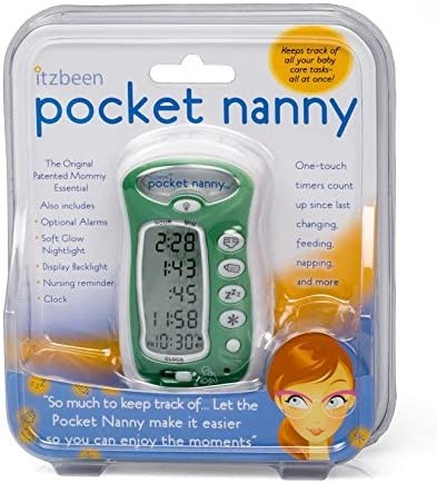 Itzbeen Pocket Nanny Baby Care Timer (Verde)