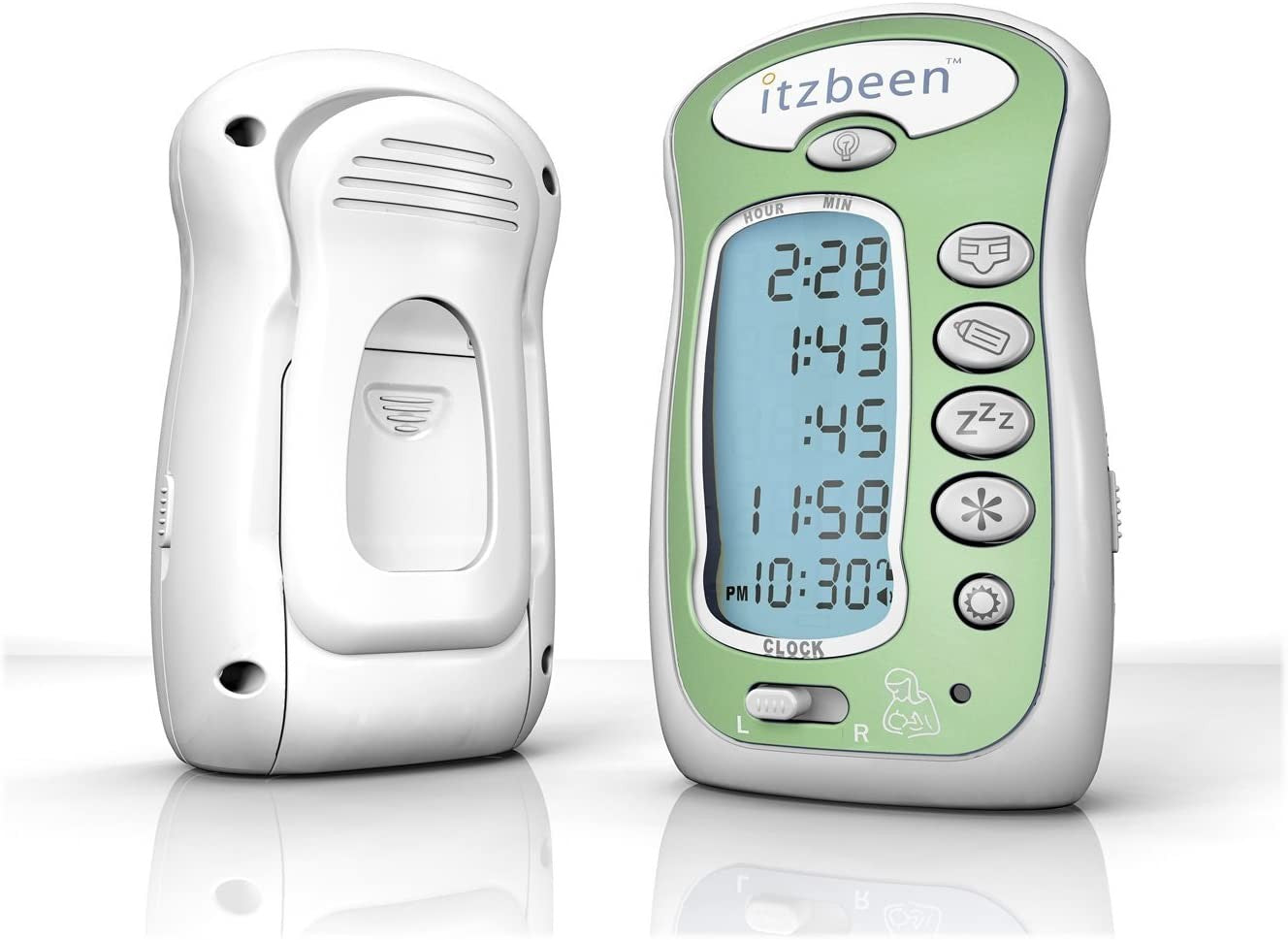 Itzbeen Pocket Nanny Baby Care Timer (Verde)