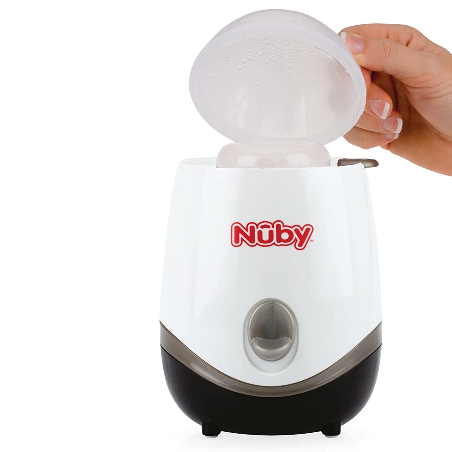 Nuby Esterilizador y calentador de biberones eléctrico 2 en 1 One Touch