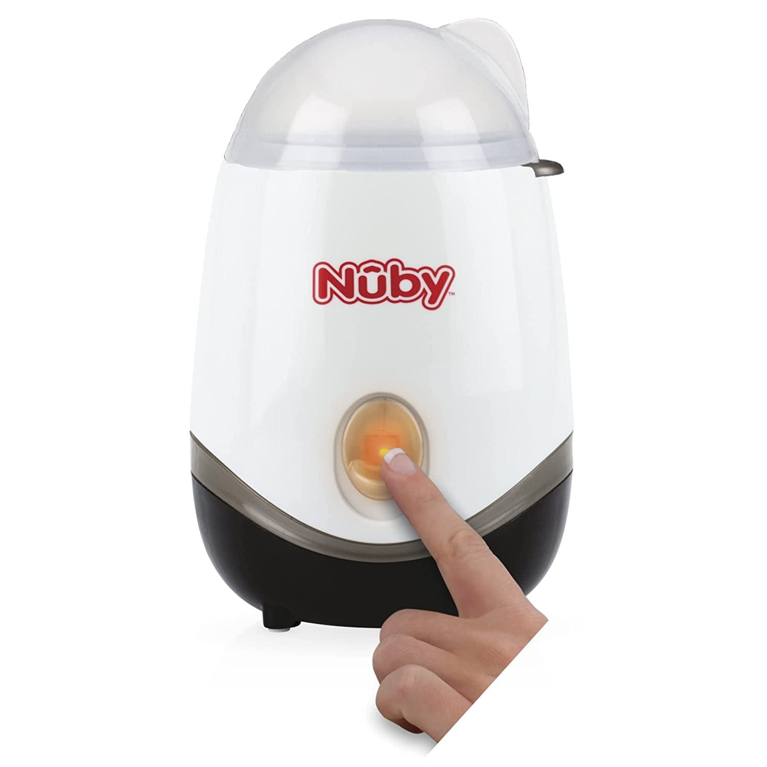 Nuby Esterilizador y calentador de biberones eléctrico 2 en 1 One Touch