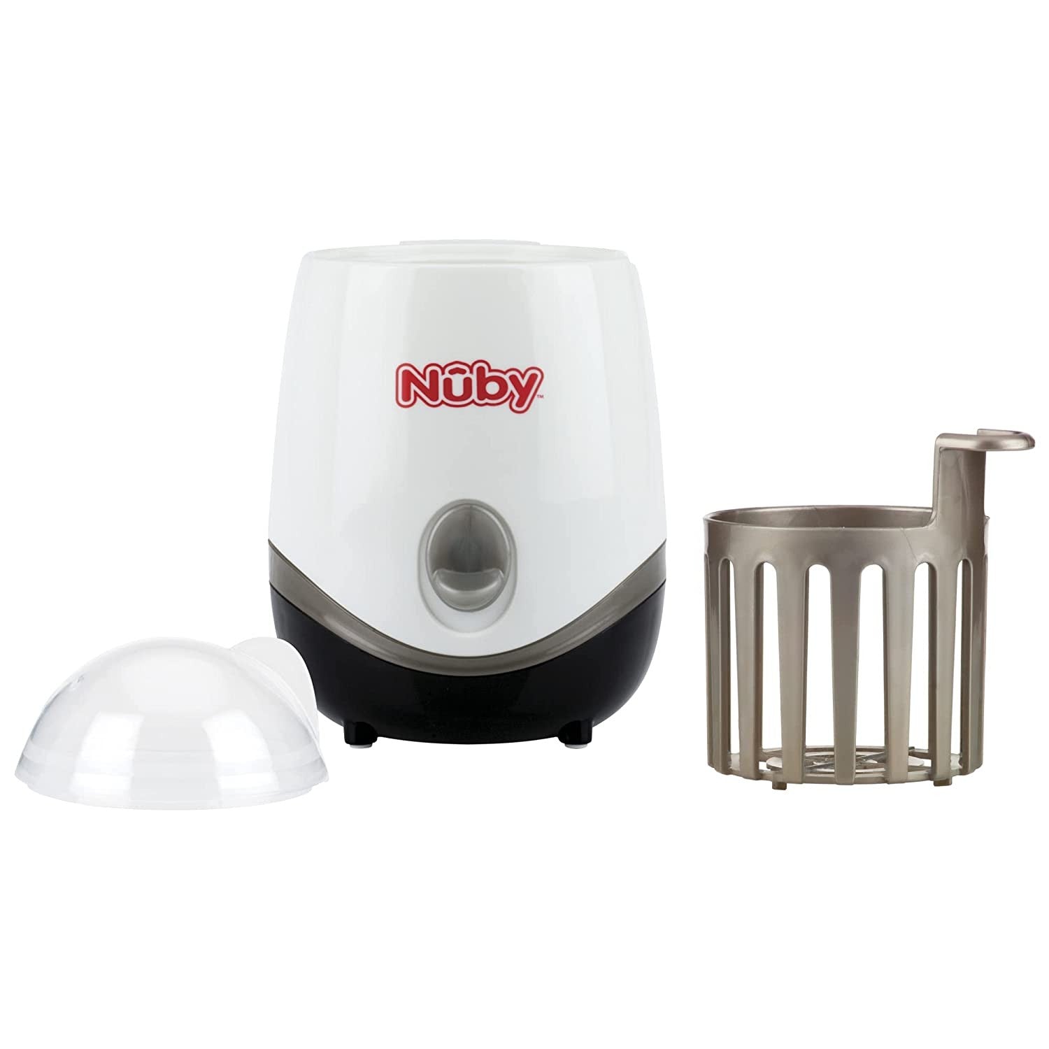 Nuby Esterilizador y calentador de biberones eléctrico 2 en 1 One Touch