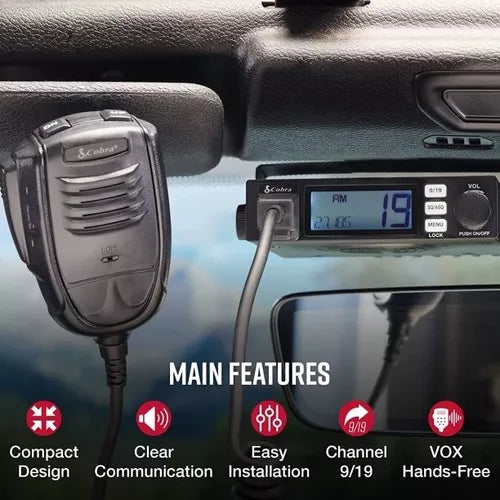 Cobra 19 Ultra V Radio Cb Todo Compacto