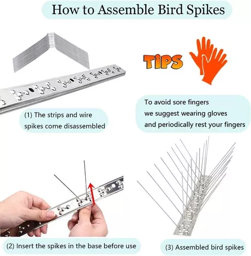 Pangch Pinchos De Pájaros Para Palomas, Pájaros Pequeños