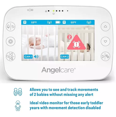 Angelcare Monitor De Bebé Ac327 3 En 1