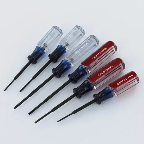 Craftsman 6 Pc Jewelers Destornilladores