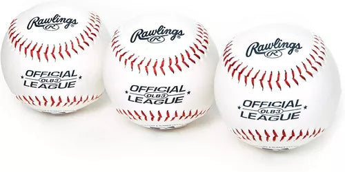 Rawlings Olb3 Pelotas De Béisbol Pack De 3