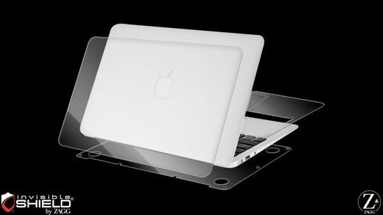 ZAGG INVISIBLE SHIELD MACBOOK AIR 13 2010 - 2012 MAX COVERAG