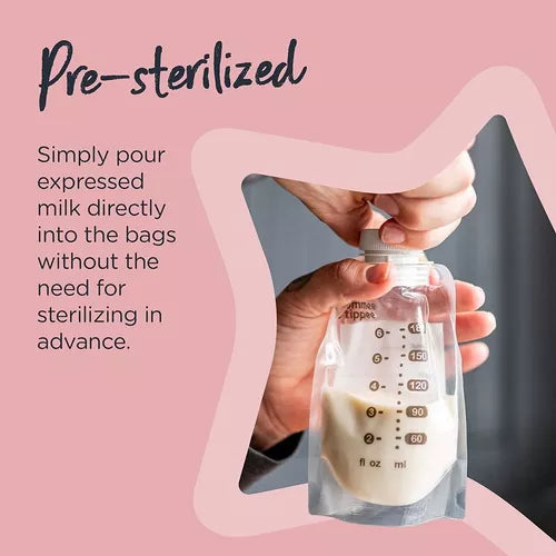 Tommee Tippee Pump And Go Olsas De Almacenamiento De Leche