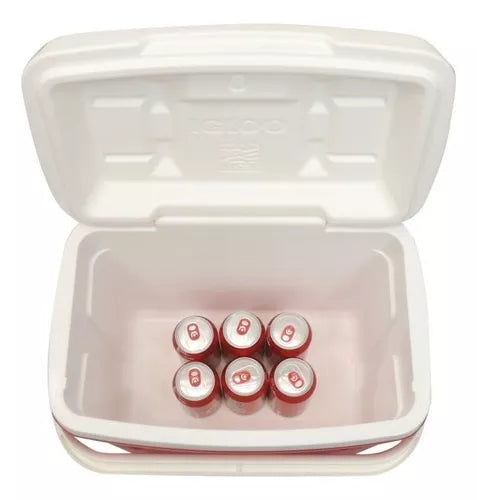 Igloo Hielera Roja De 28 Litros De 41 Latas