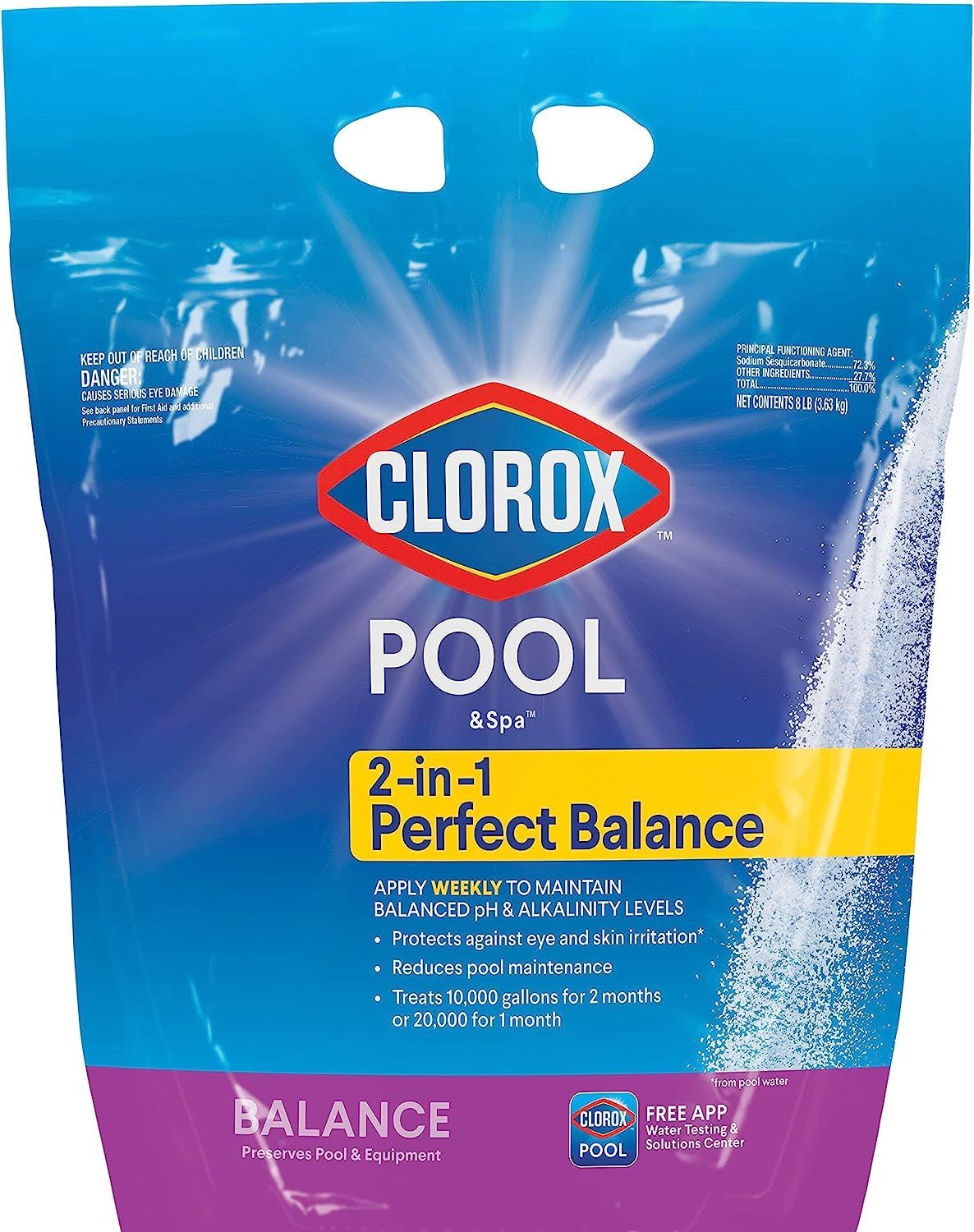 Clorox Pool y spa 12308clx Equilibrio Perfecto 2 En 1