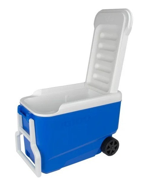 Igloo Hielera De 38 Qt Con Llantas De Color Azul