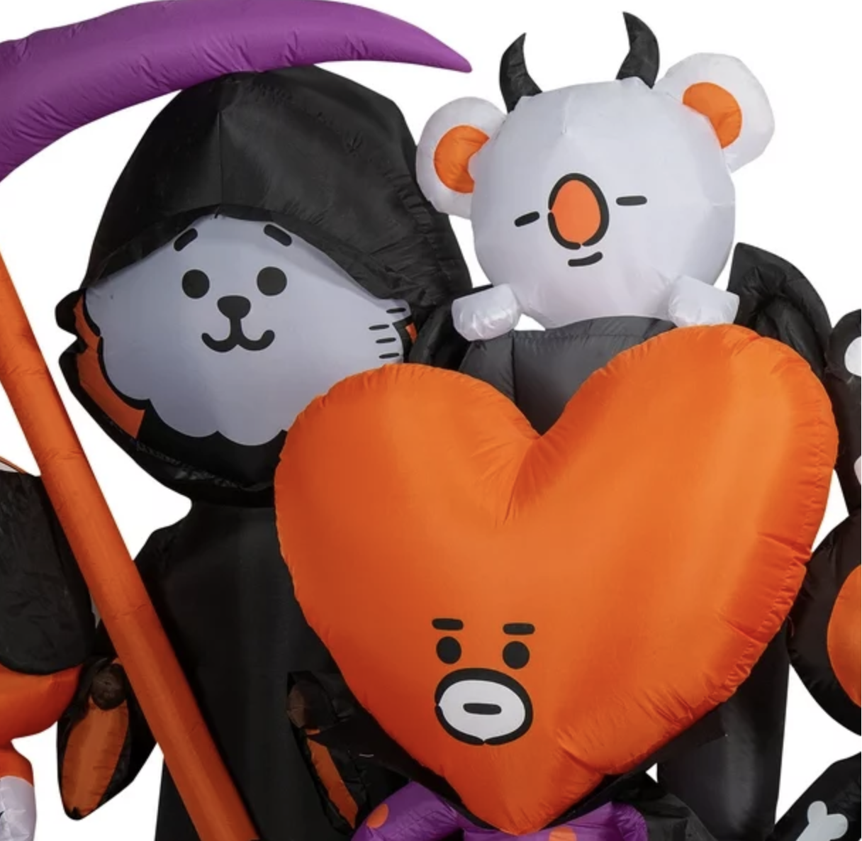 Bt21 Spooky Inflable Decoración Halloween De 2.6 metros de alto