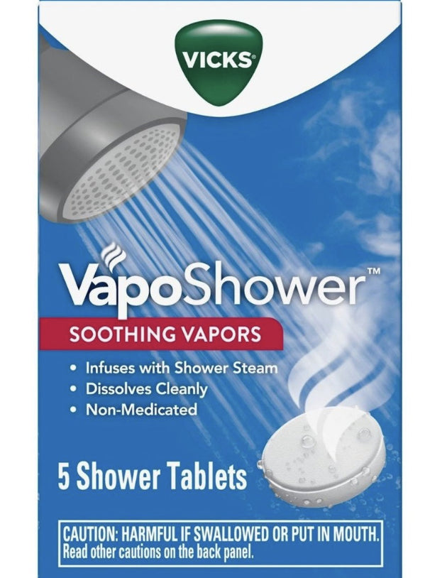 Vicks Tabletas Vaposhower Pack De 5 Pz