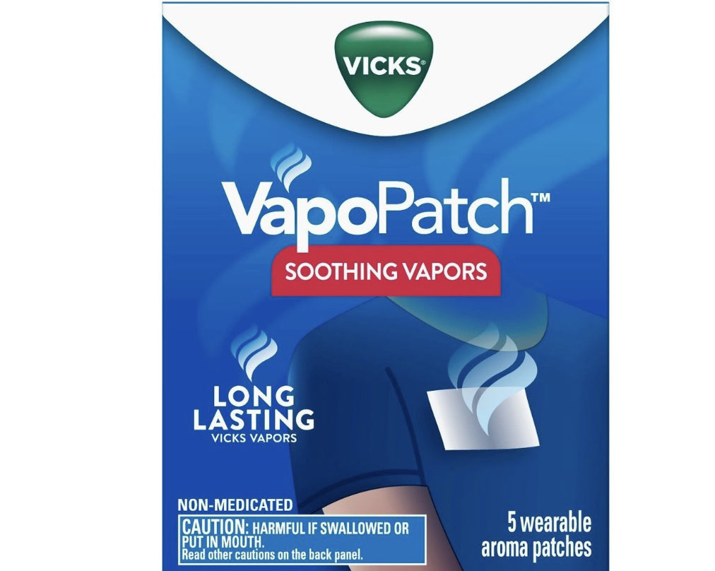 Vicks Vapopatch Con Vapores Vicks Calmantes Larga Duracion
