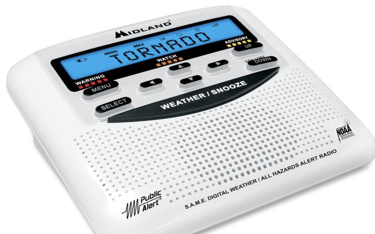 Midland Wr120 Radio Sistema Alerta Sismica Meteorologica 120