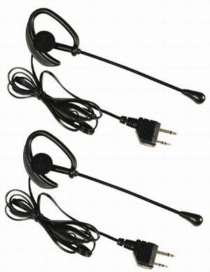 PAR DE HEADSETS CON PPT PARA OIDO PARA RADIOS MIDLAND AVP1