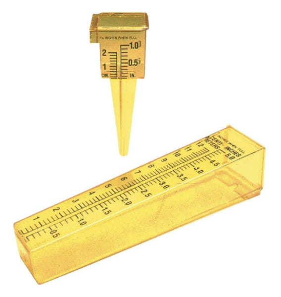 Taylor Plastic 2 In-1 Medidor De Lluvia