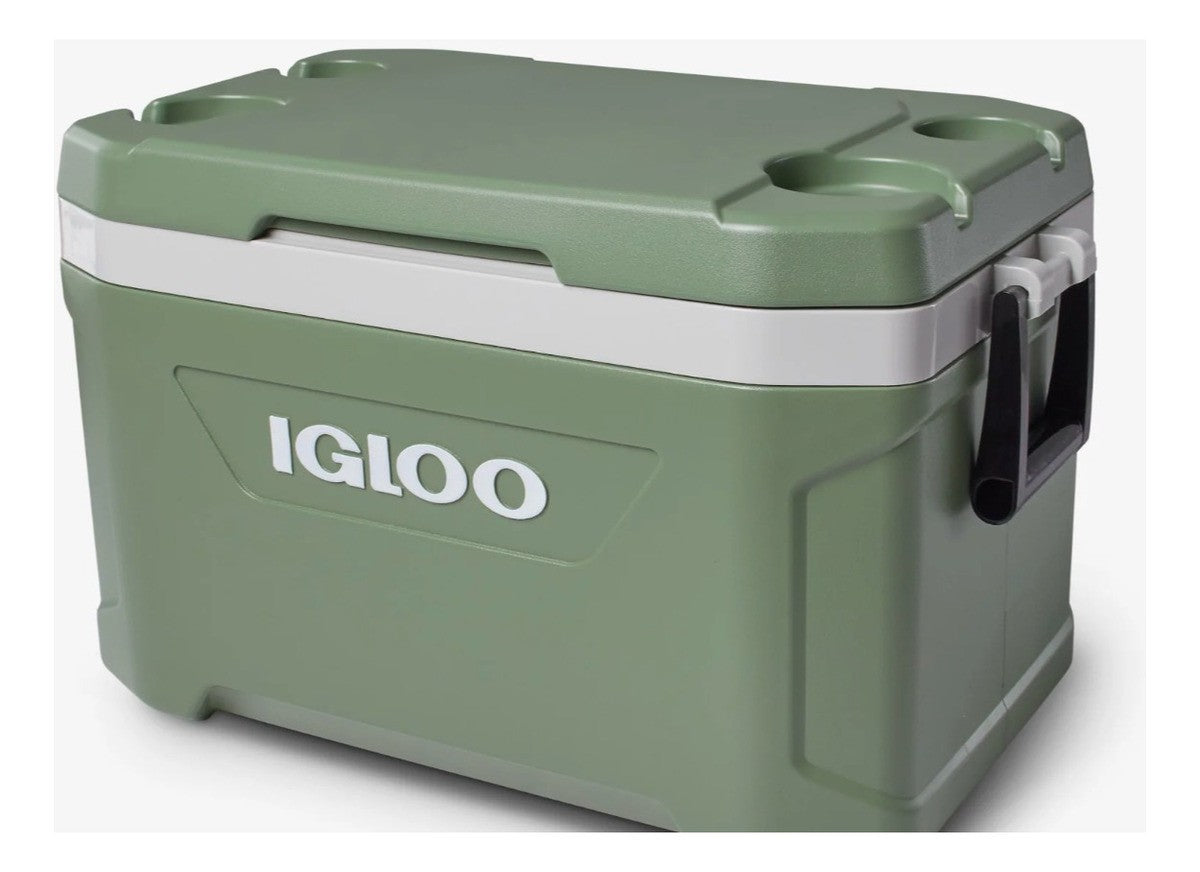 Igloo Hielera Color Verde Con Capacidad De 52 Qt