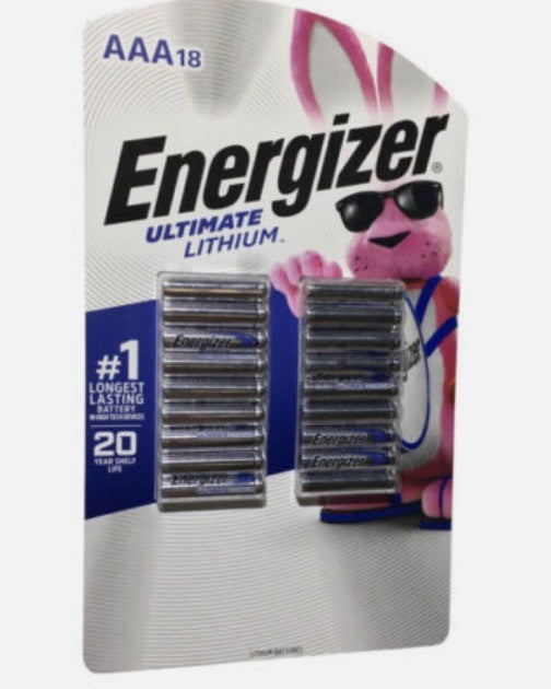 Energizer Paquete De 18 Pilas Triple Aaa