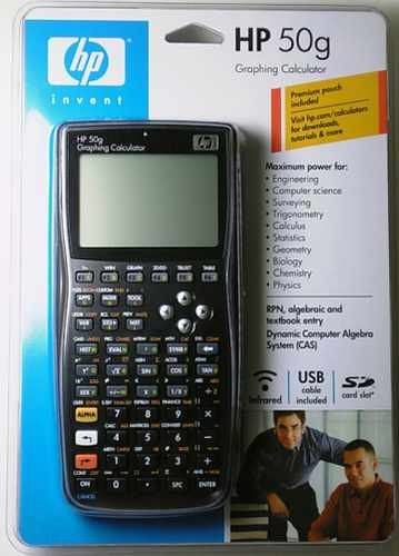 HP Calculadora 50g (para Estudiantes Y Profesionistas)