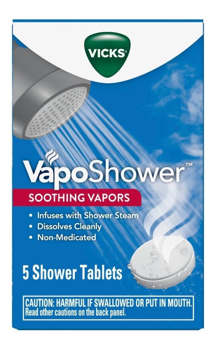 Vicks Tabletas Vaposhower Pack De 5 Pz