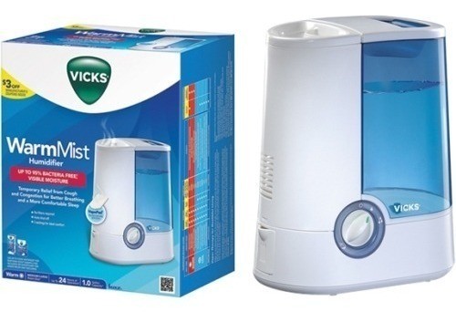Vicks V750 Humidificador De Vapor Caliente En Azul