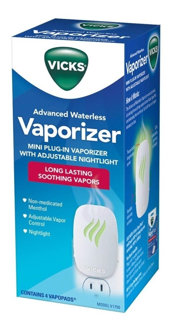 Vicks V1750 Vaporizador De Aire Seco Luz De Noche