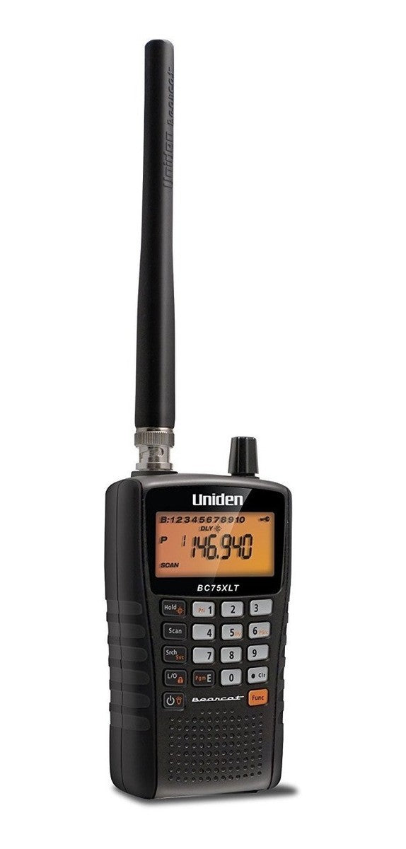 Uniden Bc75xlt Escaner De Seguridad Publica 300 Canales