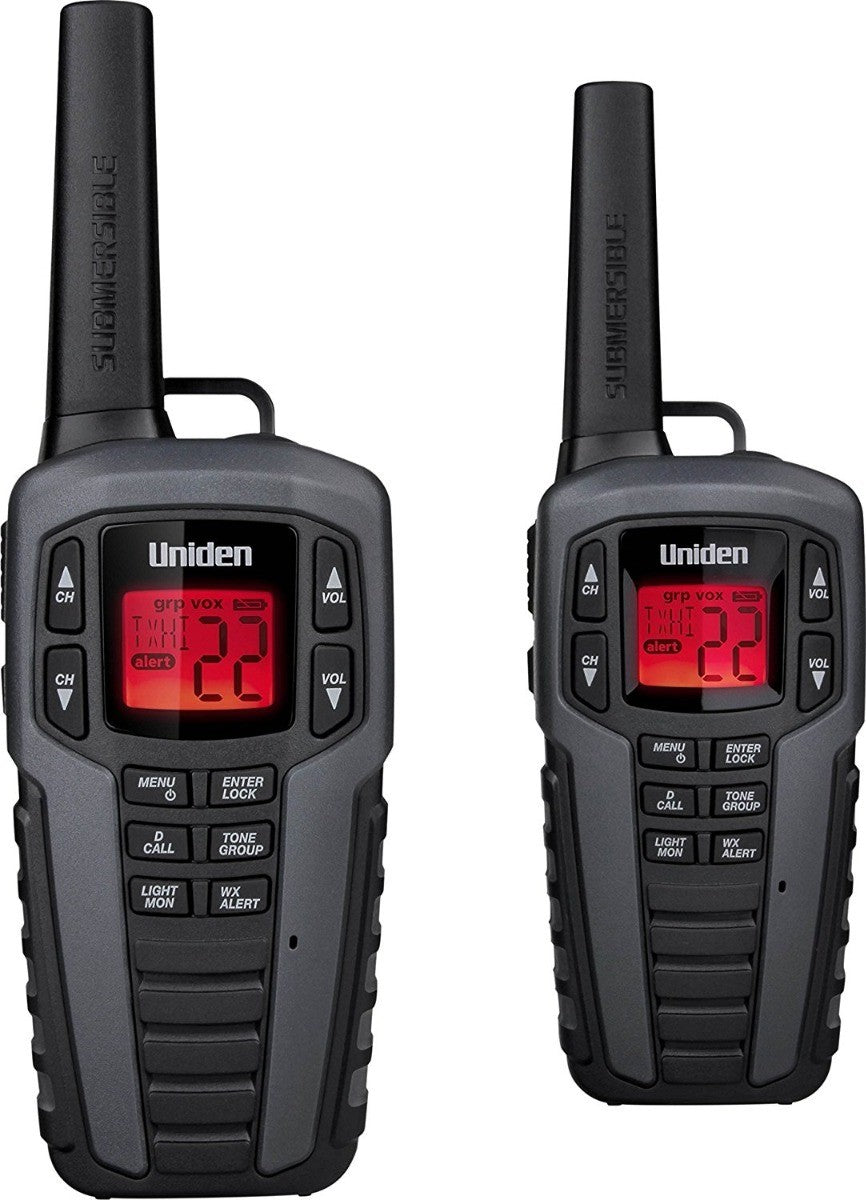 Uniden Sx377-2ckhs Radios 37 Mile Microusb Frs/gmrs