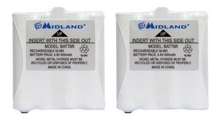 Midland Avp8 Paquete De 2 Baterias Recargables - Batt6r