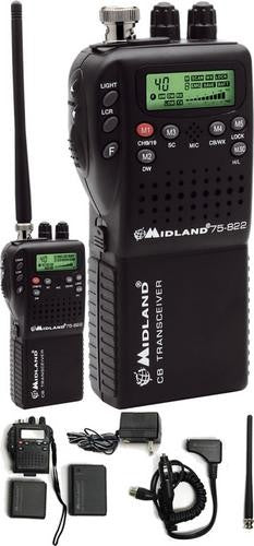 Radio Cb Midland Portatil Micromobile 40 Canales 75-822