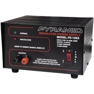PYRAMID FUENTE DE PODER DE 10 AMPERES PS12KX PARA RADIOS CB