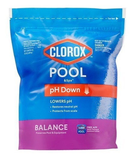 Clorox Pool&spa Ph Down Balance Restaurador De Ph Neutro