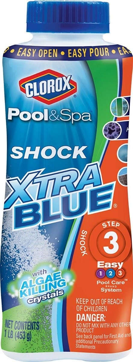 Clorox 33006clx Pool & Spa Shock Xtra Azul, Paquete De 6