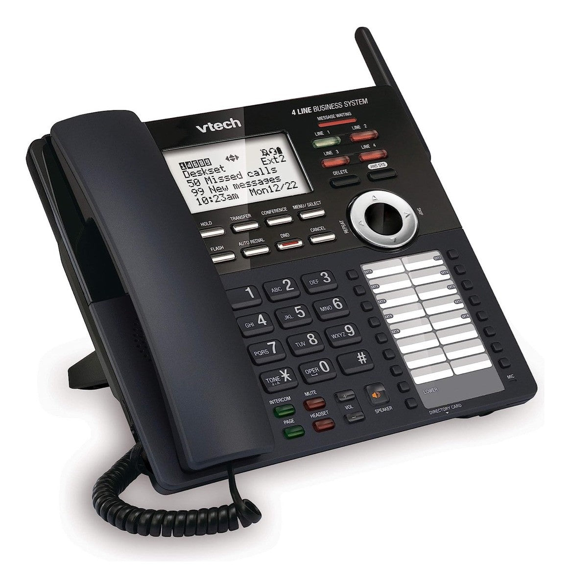 Vtech Teléfono Contestador De Oficina Modelo Am18047