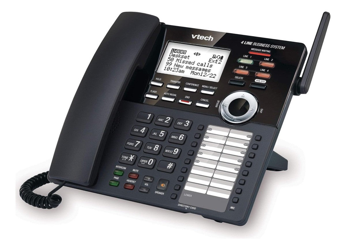 Vtech Teléfono Contestador De Oficina Modelo Am18047
