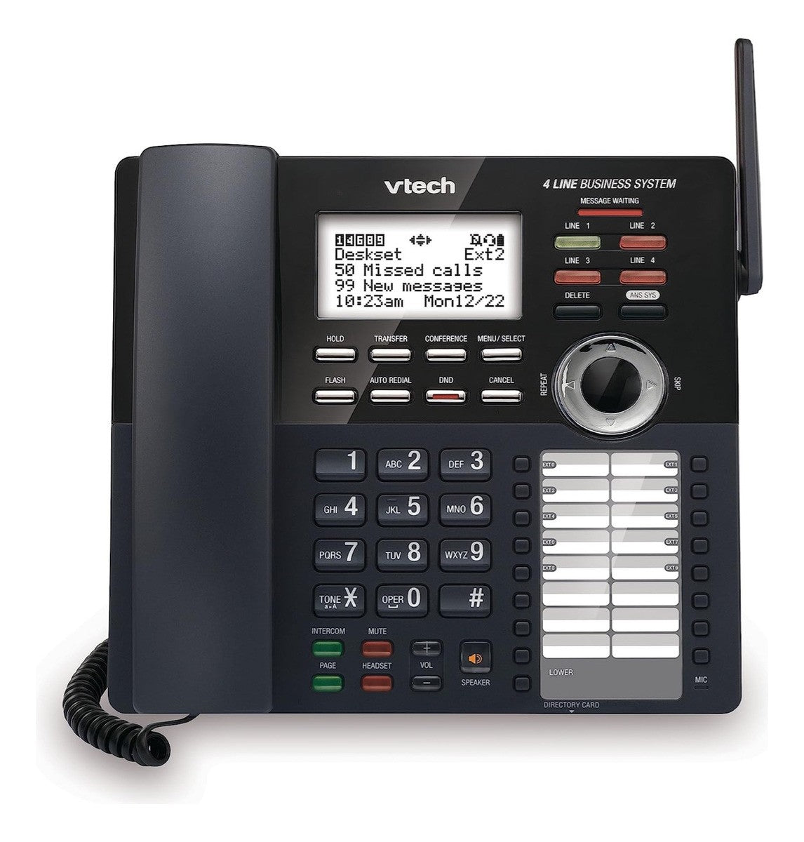 Vtech Teléfono Contestador De Oficina Modelo Am18047