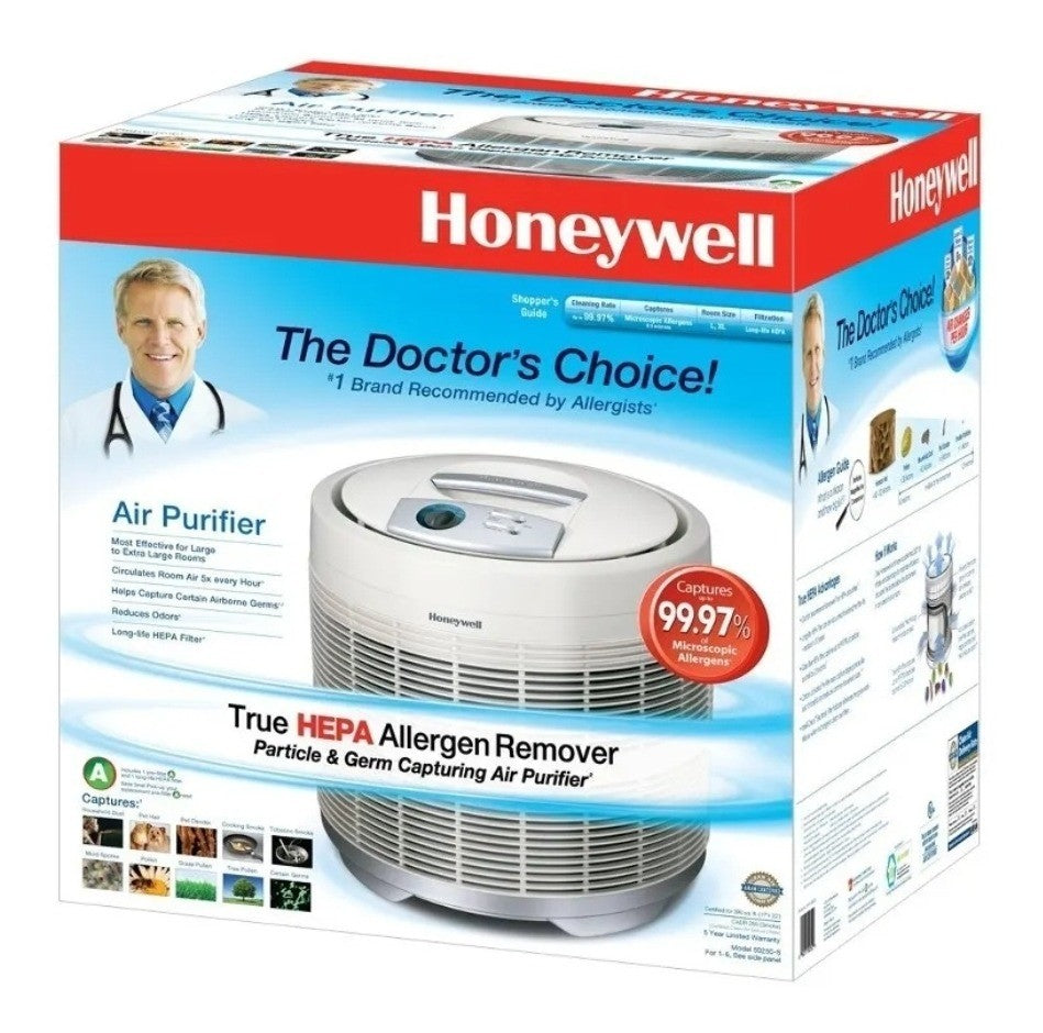 Honeywell 50250-s Purificador De Aire De Color Blanco