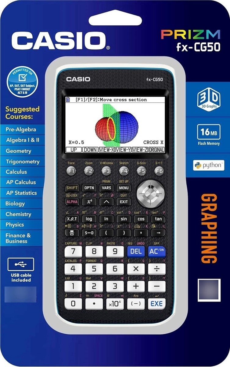 Calculadora Gráfica A Color Casio Modelo Fx-cg50