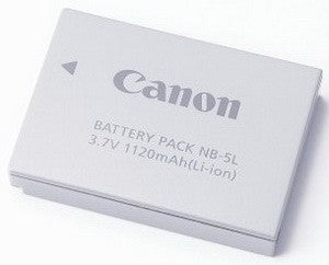 BATERIA RECARGABLE CANON NB-5L POWERSHOT PILA ORIGINAL