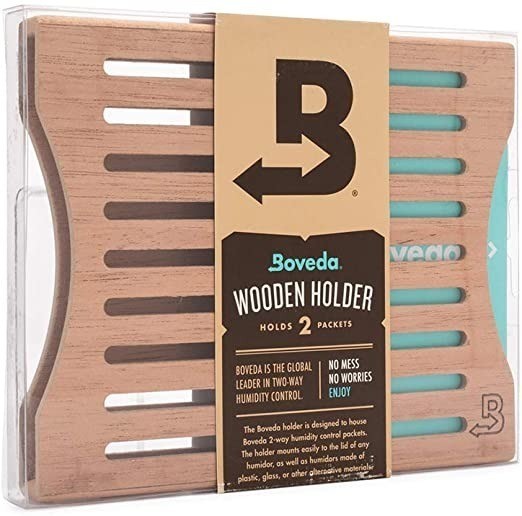 Boveda Soporte De Madera Para Humidores Sostiene 2 Paquetes