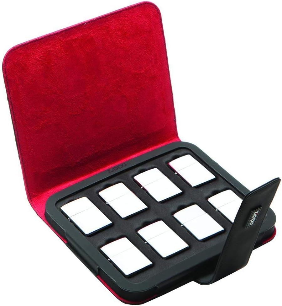 Zippo Estuche Para Coleccionistas De Color Negro