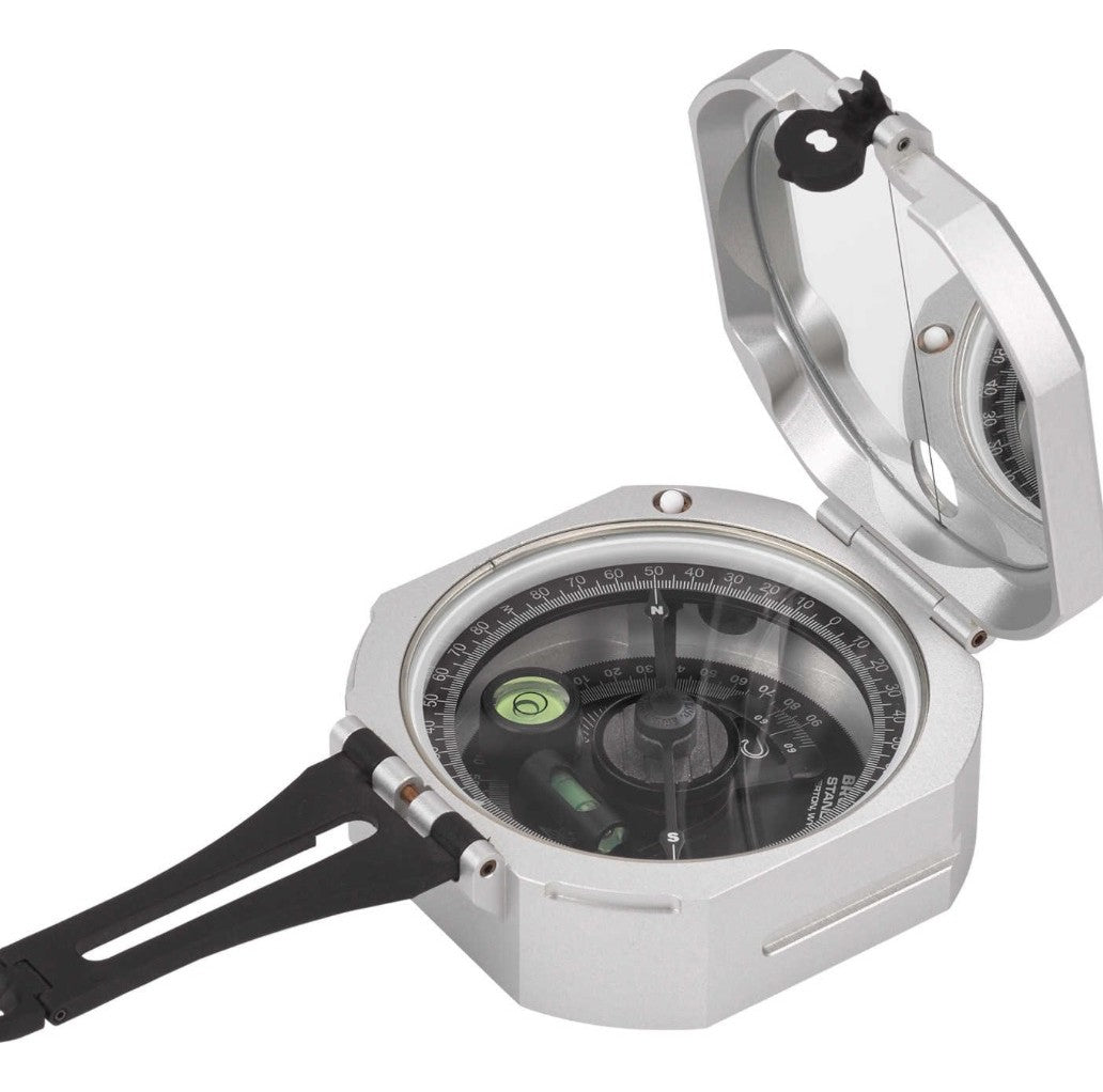 Brunton 5021 Brújula De Cuadrante De 0 - 90 Con Funda color Gris