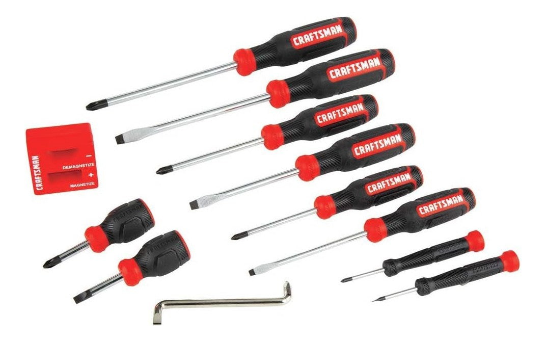 Craftsman Juego De Destornilladores Surtidos 12 Piezas