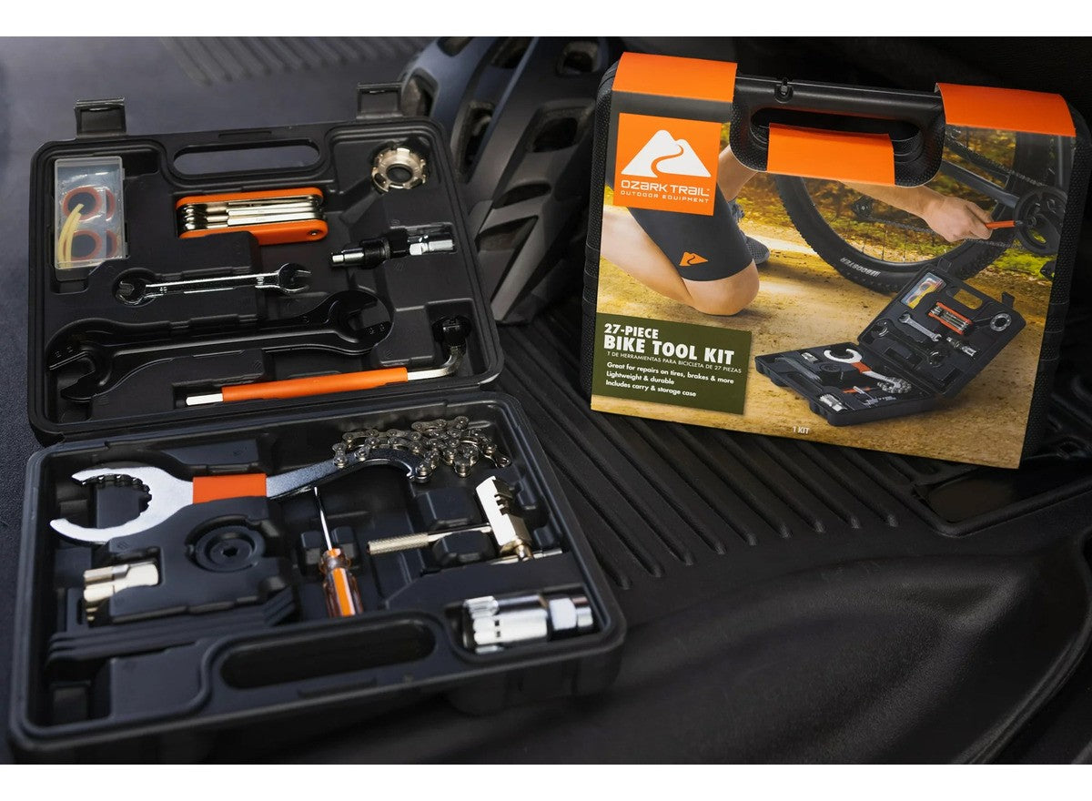 Ozark Trail Kit De Herramientas Para Bicicleta De 27 Piezas