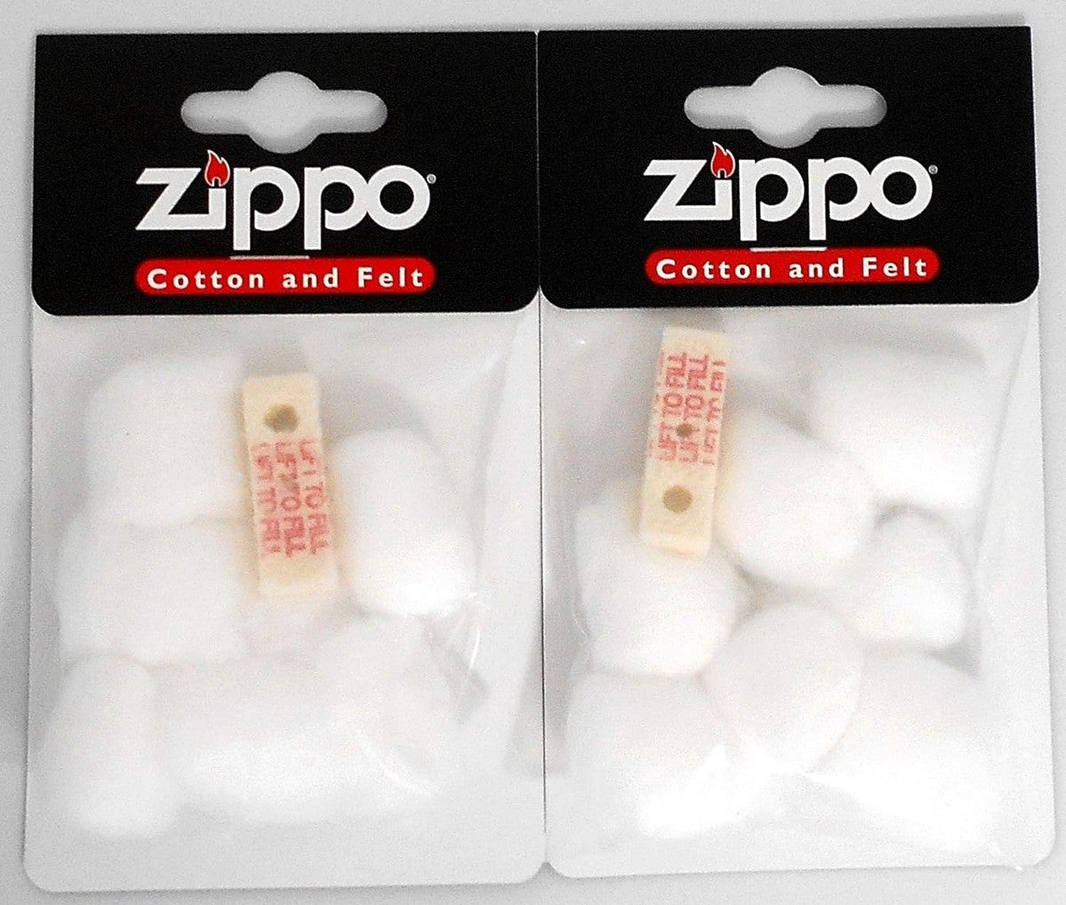 Zippo Encendedor De Aceite De Algodón Pack De 2