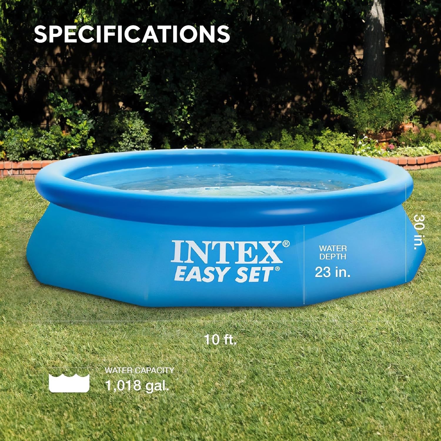 Intex Easy Set Piscina Redonda Inflable Color Azul